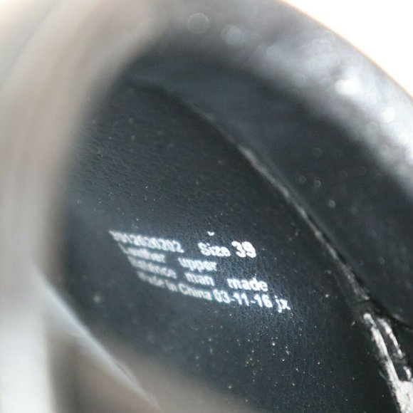 Dansko XP 2.0 Pull-Up Black Work Duty Leather Stapled Clog Shoe Size 39 8.5-9 - Picture 10 of 10